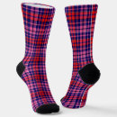 Search for red socks Plaid