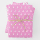 Search for breast cancer awareness wrapping paper Cure