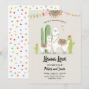 Search for llama fiesta baby shower invitations Mexican