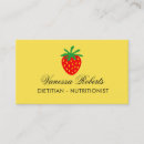 Search for food consultant business cards Dietician