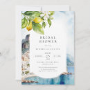 Search for amalfi coast bridal shower invitations Mediterranean