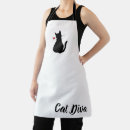 Search for cat silhouette aprons Modern