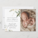 Search for christening invitations Greenery