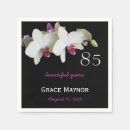 Search for 85th birthday napkins Floral
