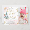 Search for tree birthday invitations Snowflake