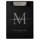 Search for monogram clipboards Black