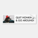 Search for dachshund bumper stickers Red