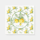 Search for yellow rose napkins Vintage floral