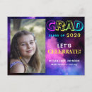 Search for neon graduation invitations High school