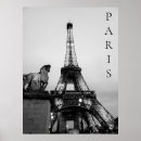 Search for black and white eiffel tower posters France
