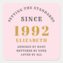 Search for 30 years old stickers Gold