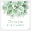 Search for succulent thank you stickers Baby shower