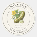 Search for homemade pickle stickers Dill pickles