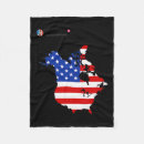 Search for canada flag blankets America
