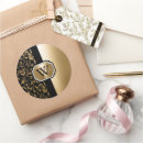 Search for black and gold initial stickers Golden