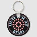 Search for quilter key rings Heart
