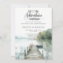 Search for destination anniversary invitations Watercolor