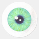 Search for green eyeball stickers Creepy