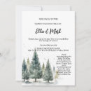 Search for pine forest wedding invitations Minimalist