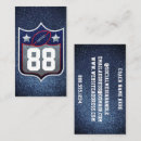 Search for football business cards Coach