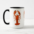 Search for red lobster mugs Crustacean