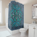 Search for peacock feather shower curtains Boho