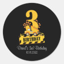 Search for birthday boy 3 stickers Kids