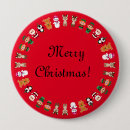Search for elf christmas badges Santa