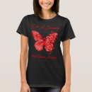 Search for heart disease awareness tshirts Butterfly