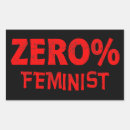 Search for feminism rectangle stickers Women