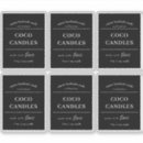 Search for product labels Black and white