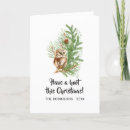 Search for owl watercolor cards Winter