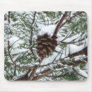 Search for pine cone mouse mats Snow
