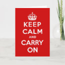 Search for keep calm carry on cards Crown