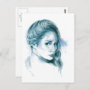 Search for pretty girl portrait postcards Beautiful