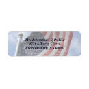 Search for united states of america return address labels Stars and stripes