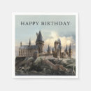 Search for harry potter napkins Hogwarts castle