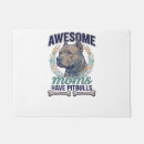 Search for dog bone doormats Wolf