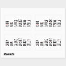 Search for slang stickers Typography