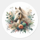 Search for flower horse stickers Pretty