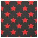 Search for red black white fabric Stars