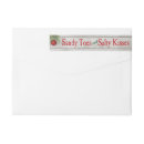 Search for tropical christmas return address labels Seaside