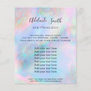 Search for background 4x5 flyers Makeup artist