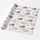 Search for car christmas wrapping paper Snow