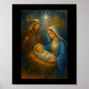 Search for baby jesus nativity scene posters Mary and joseph