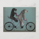 Search for tandem postcards Steampunk dogs fabfunky