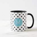 Search for black and white polka dots mugs Geometric
