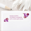 Search for orchid return address labels Floral