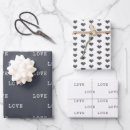 Search for charcoal gray wrapping paper Minimalist