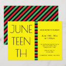 Search for juneteenth invitations June 19